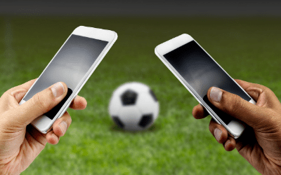 Football on a mobile phone